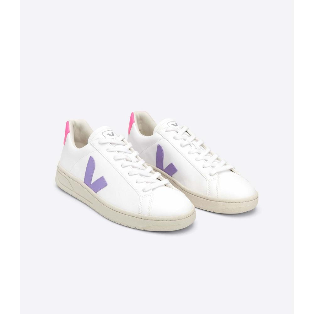 Veja URCA CWL Schoenen Dames White/Purple/Pink | NL 563CTV